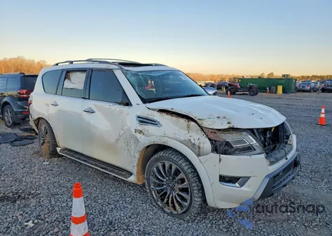 2021 Nissan Armada Platinum z USA, uszkodzony, nr VIN JN8AY2DB1M9794257